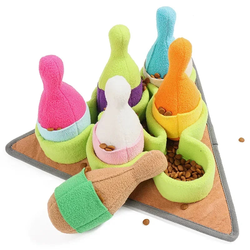 Interactive Snuffle Puzzle Dog Toy